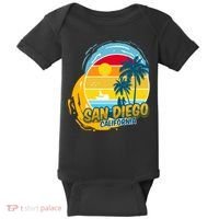 San Diego California Baby Bodysuit thumb 0