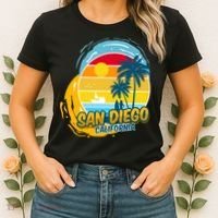 San Diego California Women's T-Shirt thumb 2