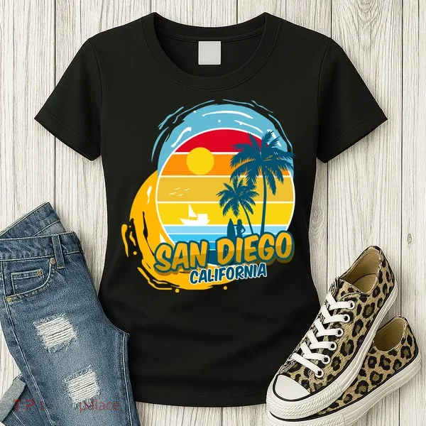 San Diego California Women's T-Shirt