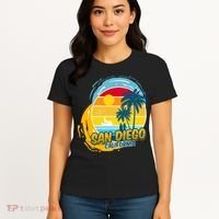 San Diego California Women's T-Shirt thumb 4