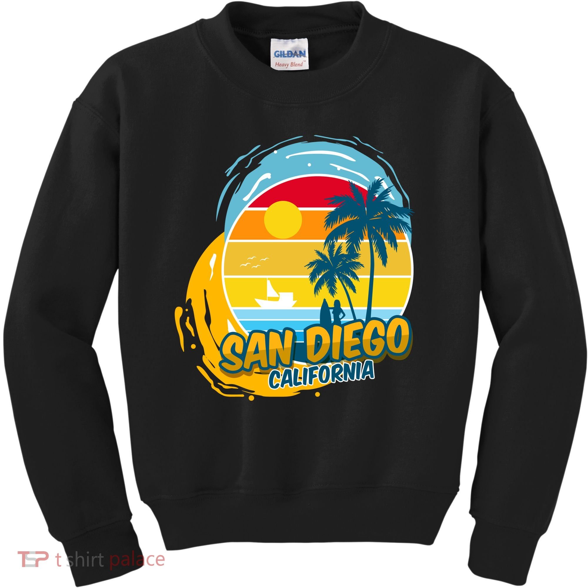 San Diego California Kids Sweatshirt