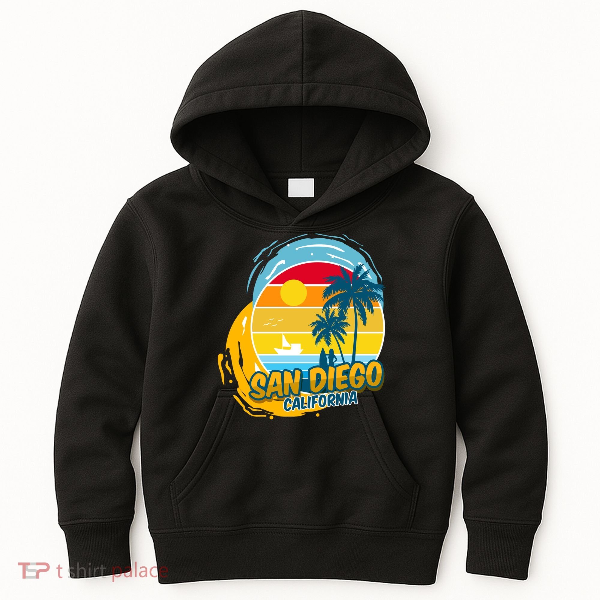 San Diego California Kids Hoodie