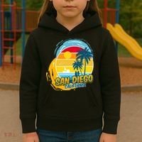 San Diego California Kids Hoodie thumb 3