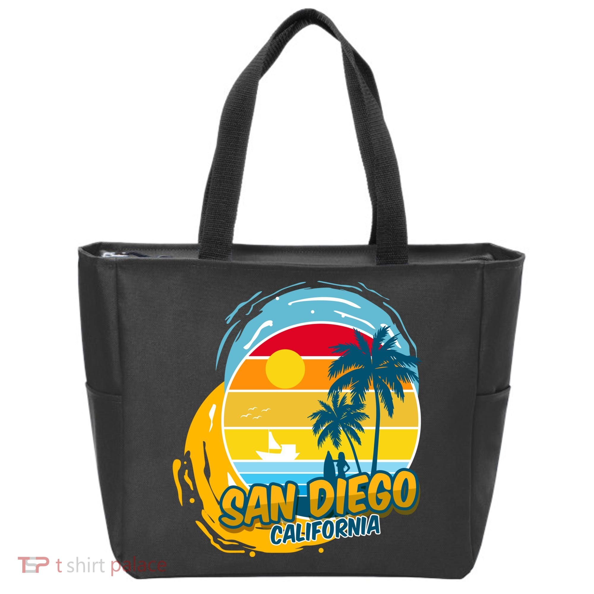 San Diego California Tote Bag