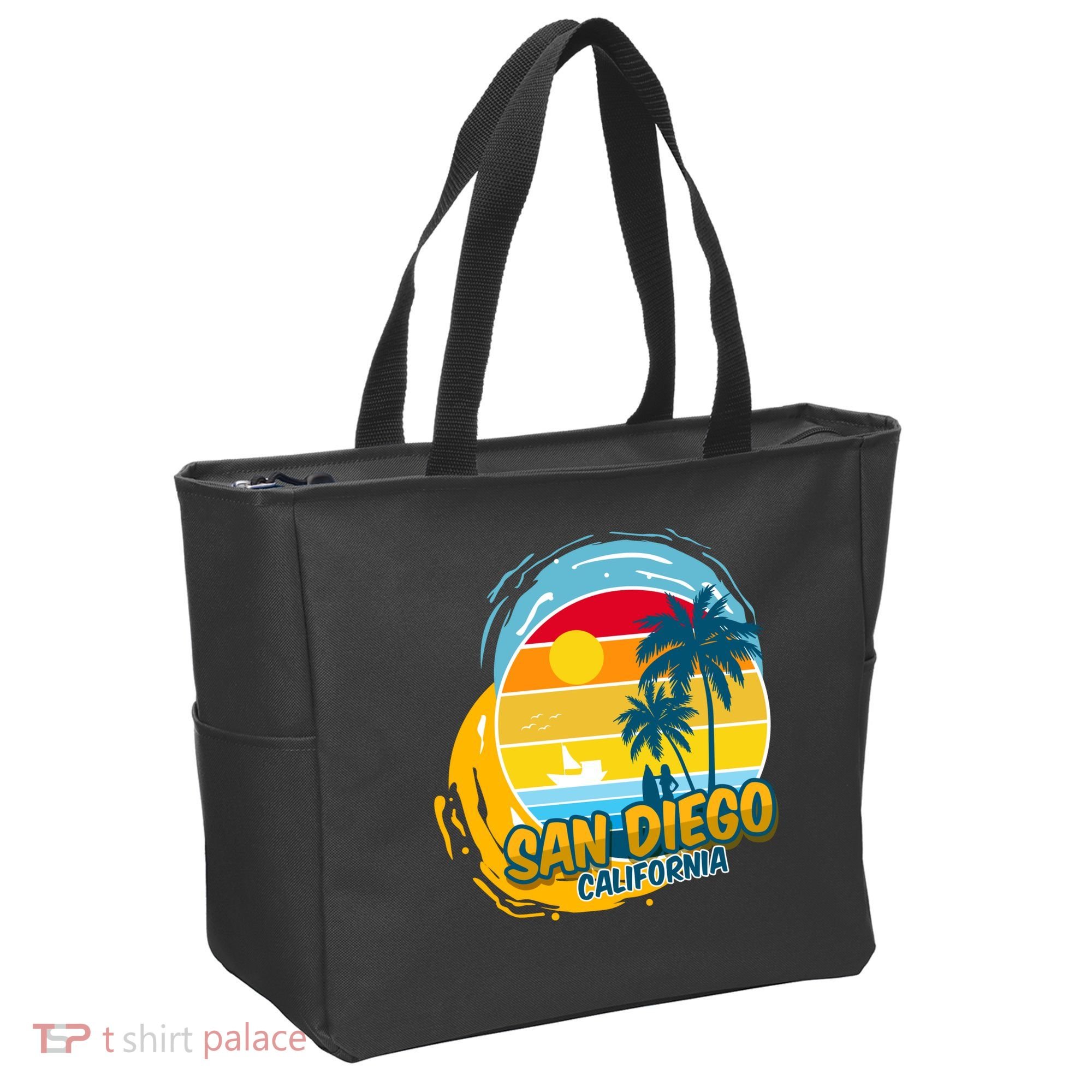 San Diego California Tote Bag