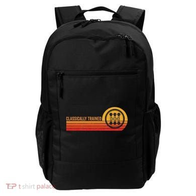 Stick Driver Classically Trained Manual Transmission Retro Backpack