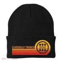 Stick Driver Classically Trained Manual Transmission Retro Beanie thumb 0