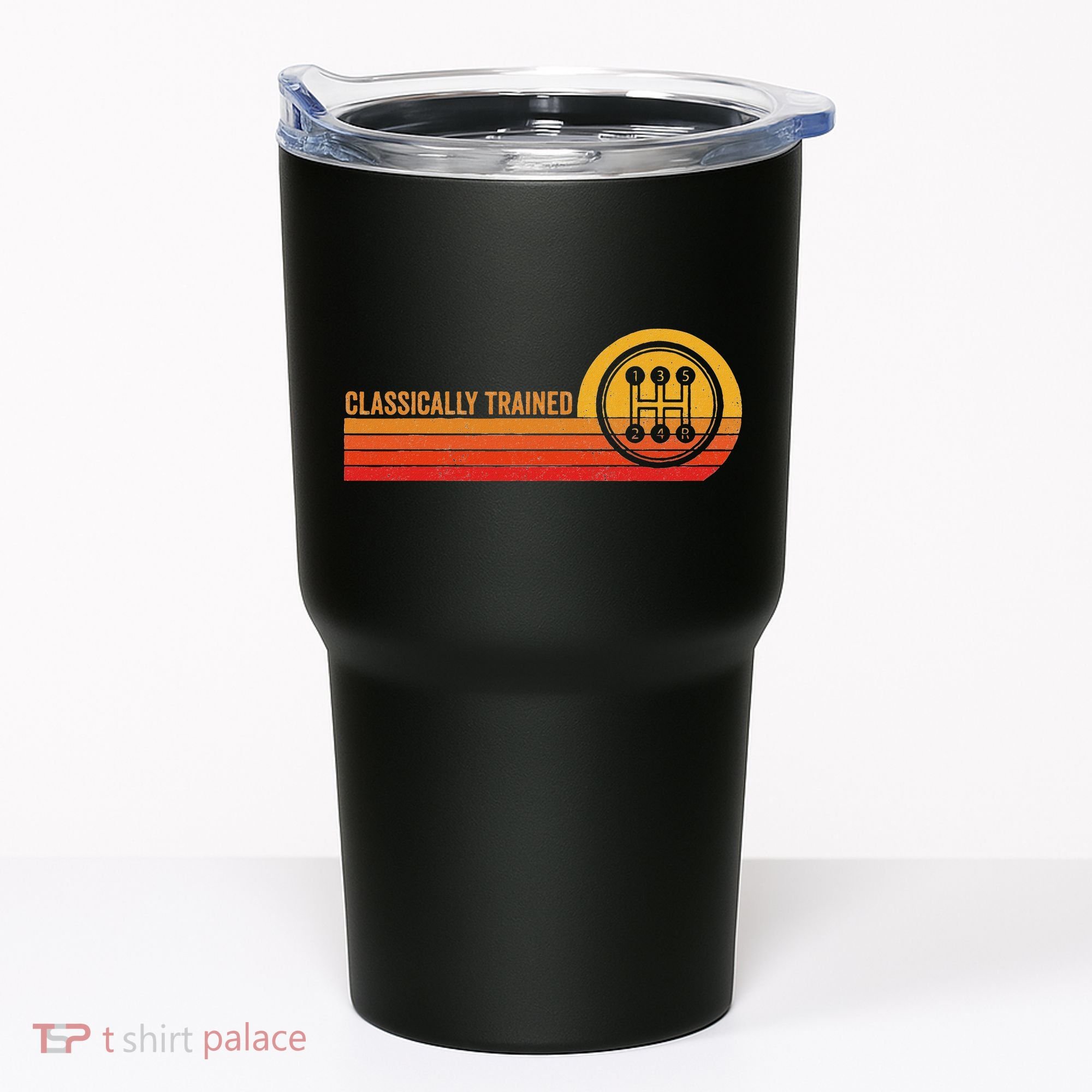 Stick Driver Classically Trained Manual Transmission Retro Tumbler