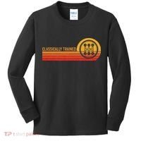 Stick Driver Classically Trained Manual Transmission Retro Kids Long Sleeve Shirt thumb 0