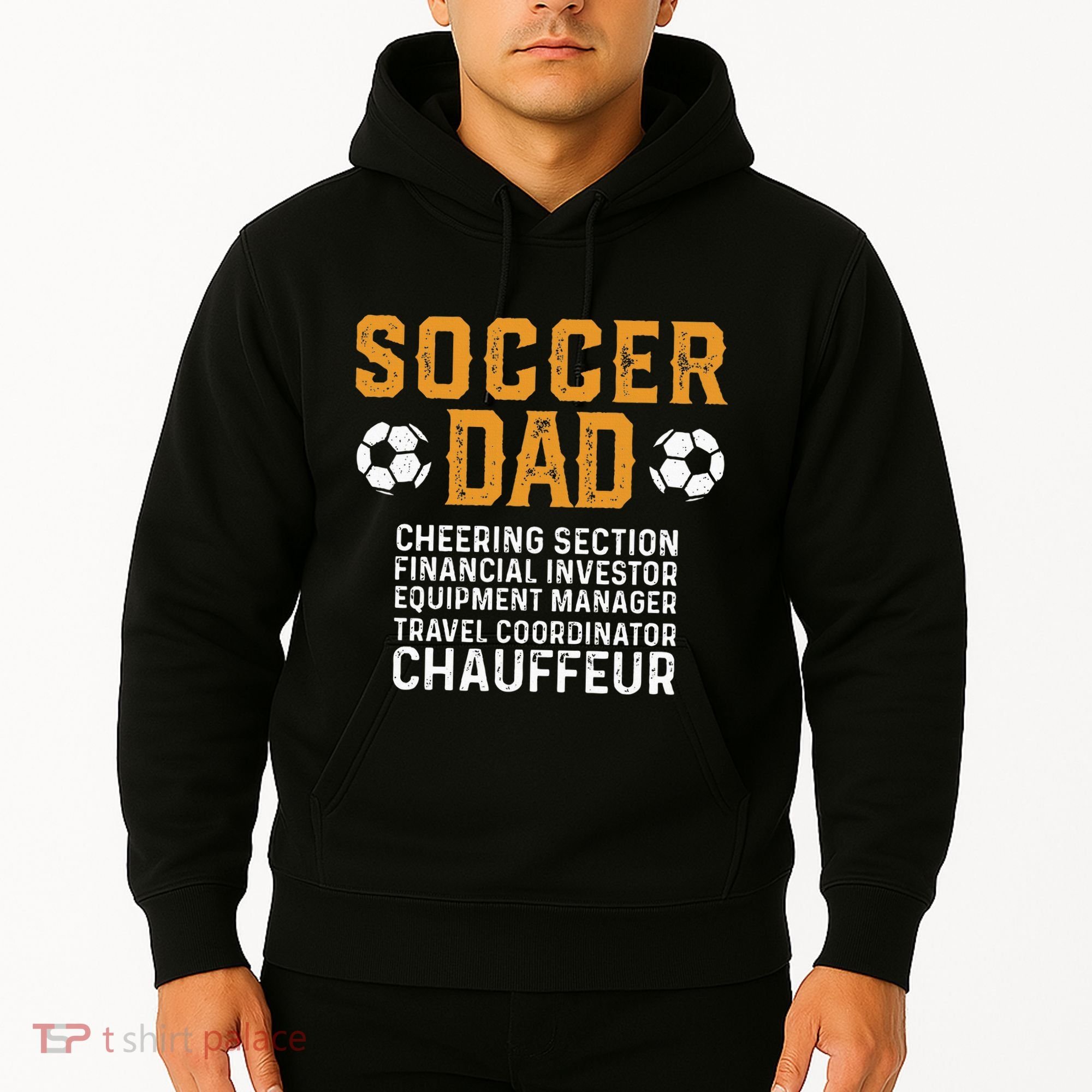 Soccer Dad Cheering Section Financial Investor Equipment Hoodie