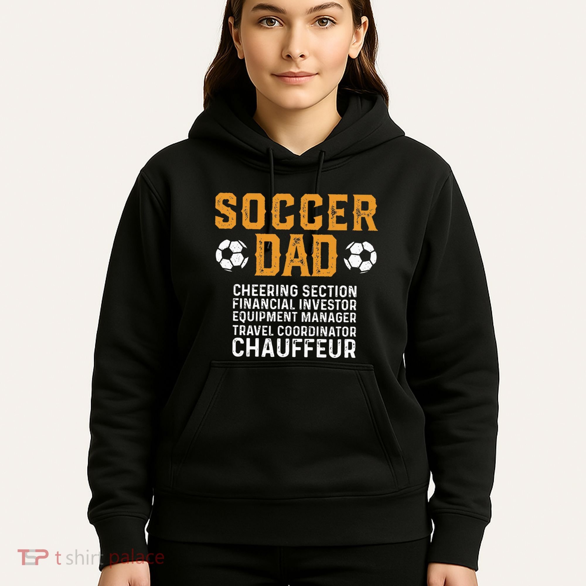 Soccer Dad Cheering Section Financial Investor Equipment Hoodie
