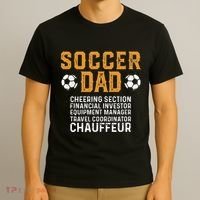 Soccer Dad Cheering Section Financial Investor Equipment T-Shirt thumb 3
