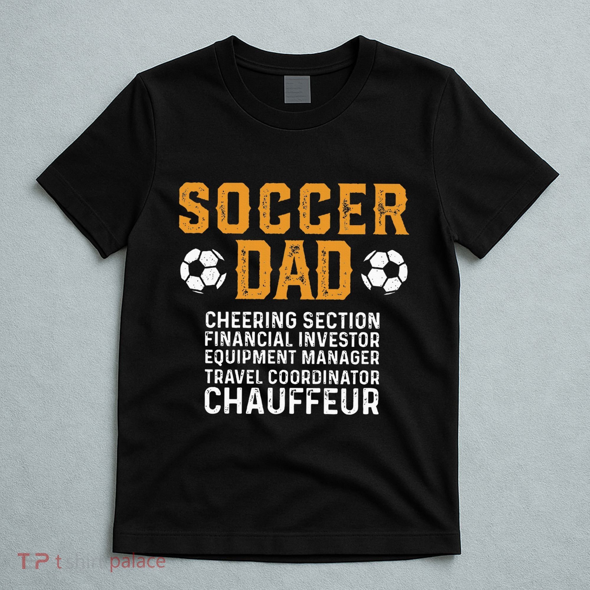 Soccer Dad Cheering Section Financial Investor Equipment T-Shirt