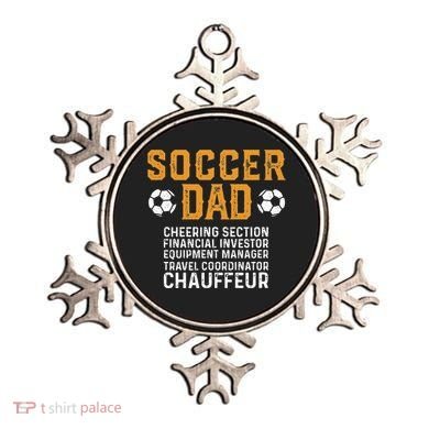 Soccer Dad Cheering Section Financial Investor Equipment Ornament