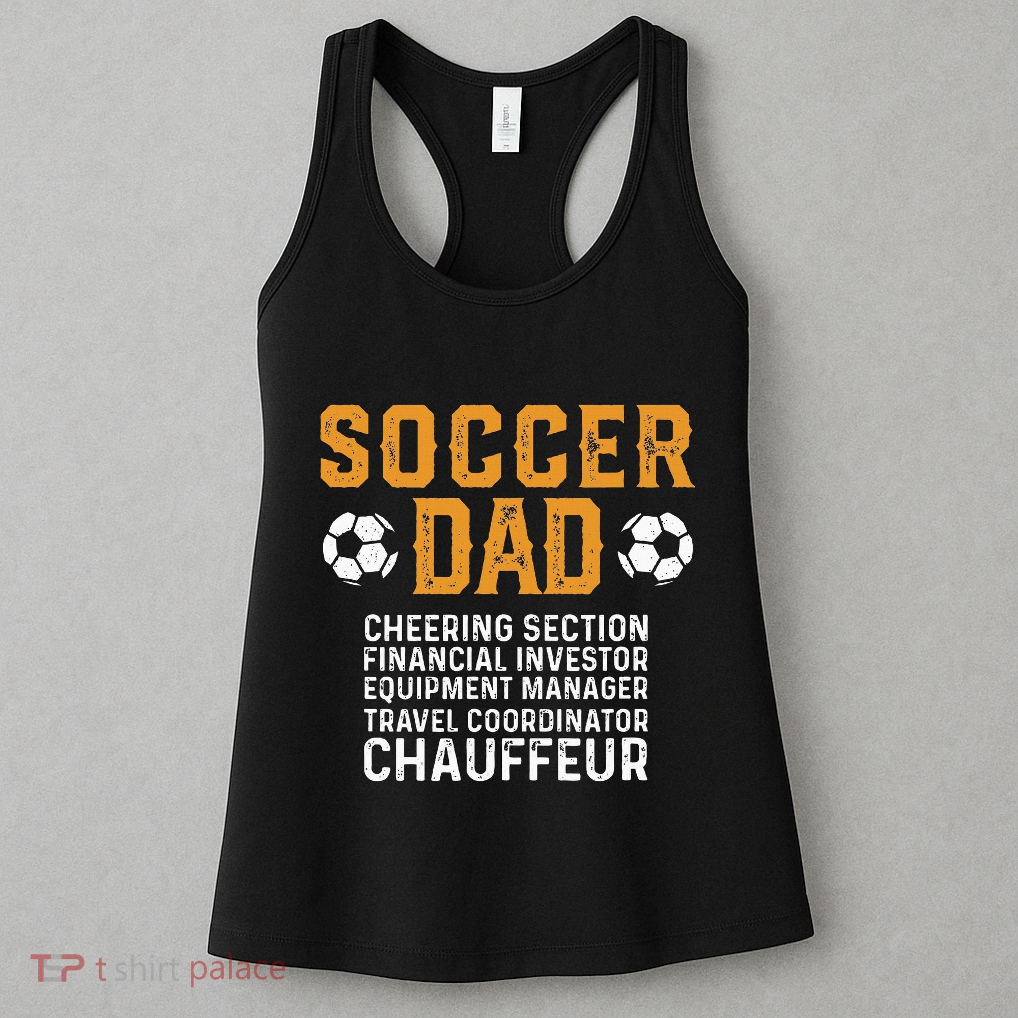 Soccer Dad Cheering Section Financial Investor Equipment Women's Tank Top