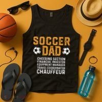 Soccer Dad Cheering Section Financial Investor Equipment Tank Top thumb 4