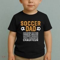Soccer Dad Cheering Section Financial Investor Equipment Toddler T-Shirt thumb 2