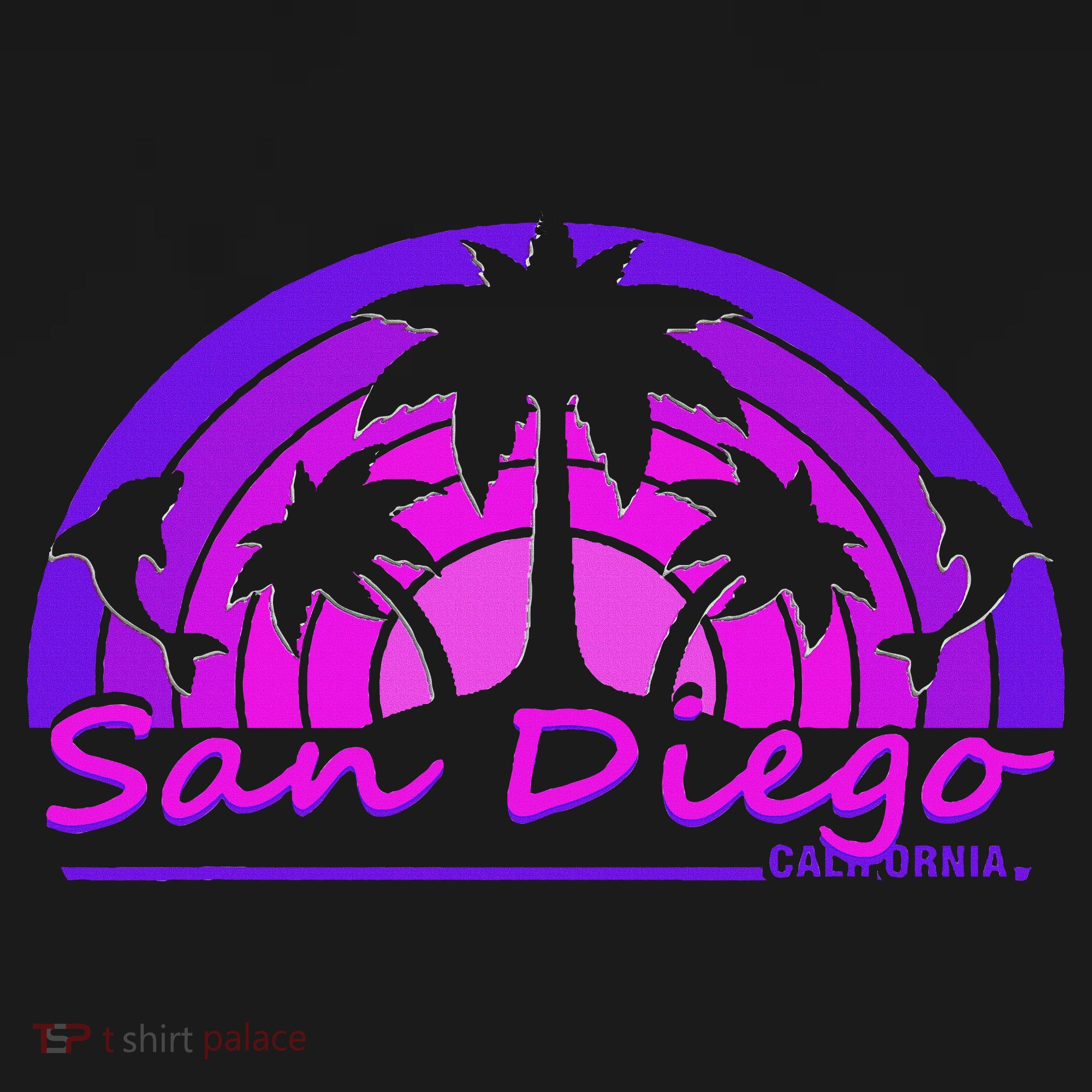 San Diego, California Tourist And Hometown Souvenir Apron