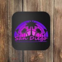 San Diego, California Tourist And Hometown Souvenir Coaster thumb 0