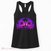 San Diego, California Tourist And Hometown Souvenir Women's Tank Top thumb 0