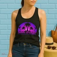 San Diego, California Tourist And Hometown Souvenir Women's Tank Top thumb 2