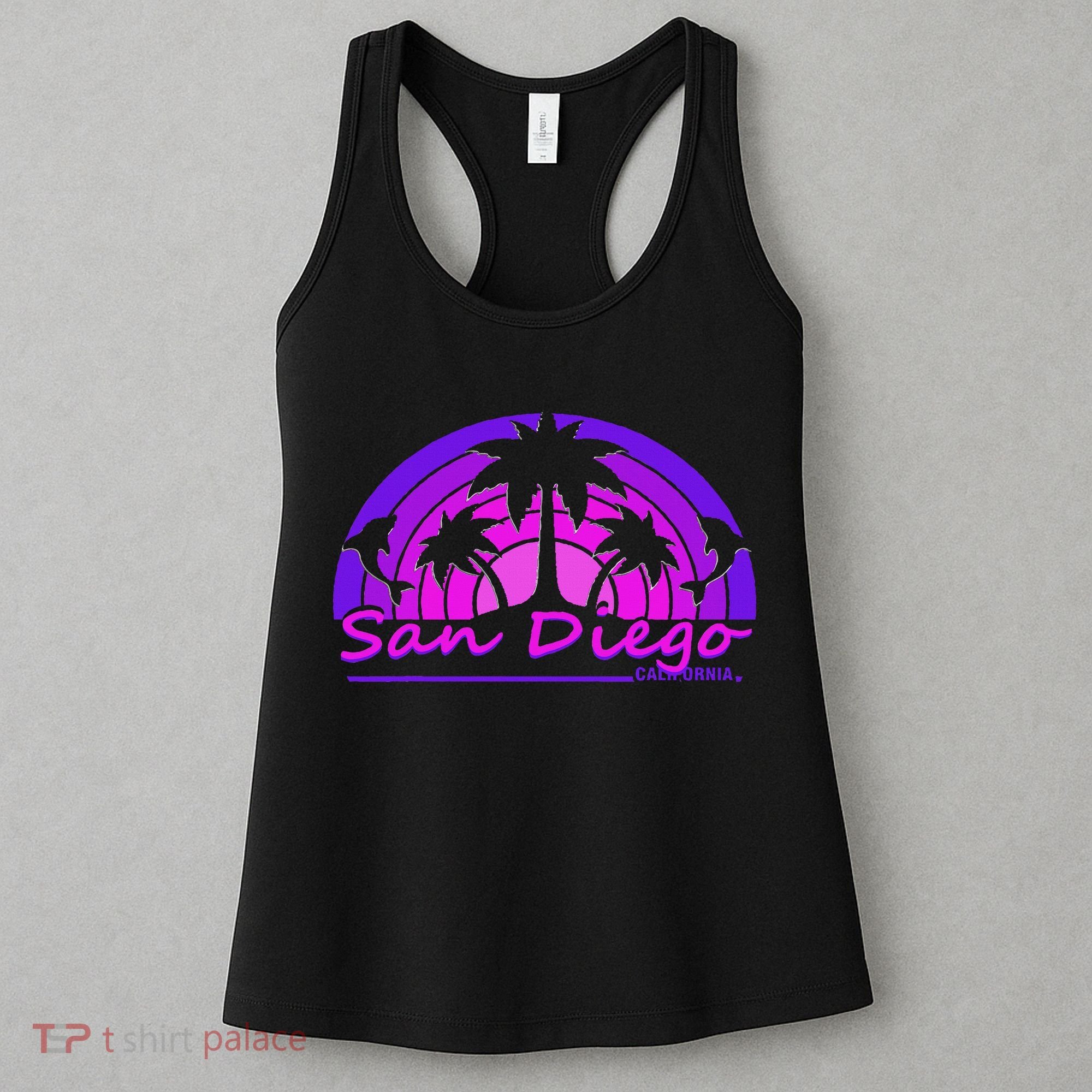 San Diego, California Tourist And Hometown Souvenir Women's Tank Top