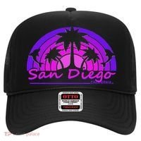 San Diego, California Tourist And Hometown Souvenir Hat thumb 0