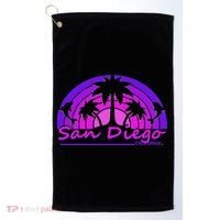 San Diego, California Tourist And Hometown Souvenir Golf Towel thumb 0