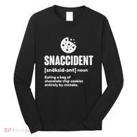 Snaccident Definition Cookie Cookies Long Sleeve Shirt thumb 0