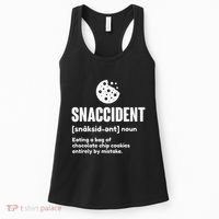 Snaccident Definition Cookie Cookies Women's Tank Top thumb 0