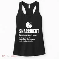 Snaccident Definition Cookie Cookies Women's Tank Top thumb 0