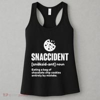 Snaccident Definition Cookie Cookies Women's Tank Top thumb 3