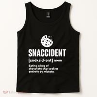 Snaccident Definition Cookie Cookies Tank Top thumb 2