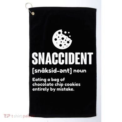 Snaccident Definition Cookie Cookies Golf Towel