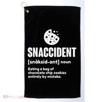Snaccident Definition Cookie Cookies Golf Towel thumb 0