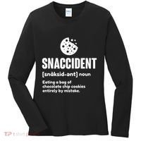 Snaccident Definition Cookie Cookies Women's Long Sleeve Shirt thumb 0