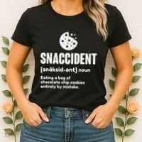 Snaccident Definition Cookie Cookies Women's T-Shirt thumb 2