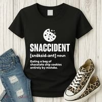 Snaccident Definition Cookie Cookies Women's T-Shirt thumb 3