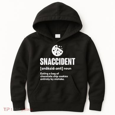 Snaccident Definition Cookie Cookies Kids Hoodie