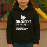 Snaccident Definition Cookie Cookies Kids Hoodie thumb 3