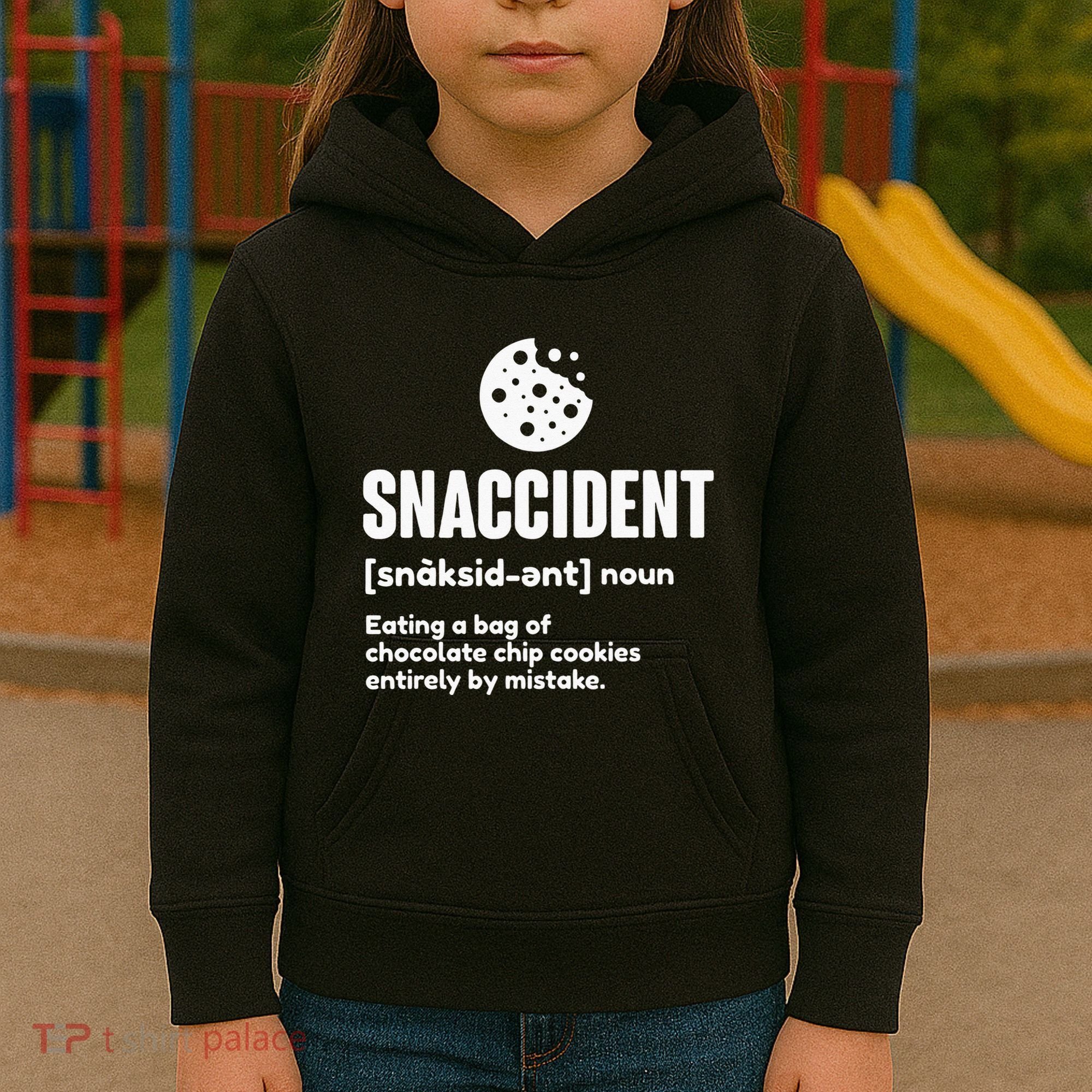 Snaccident Definition Cookie Cookies Kids Hoodie