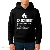 Snaccident Definition Cookie Cookies Kids Hoodie thumb 4