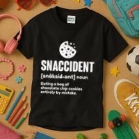 Snaccident Definition Cookie Cookies Kids T-Shirt thumb 3