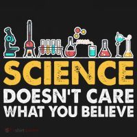 Science Doesn't Care What You Believe Science Teacher Students Women's Long Sleeve Shirt thumb 2