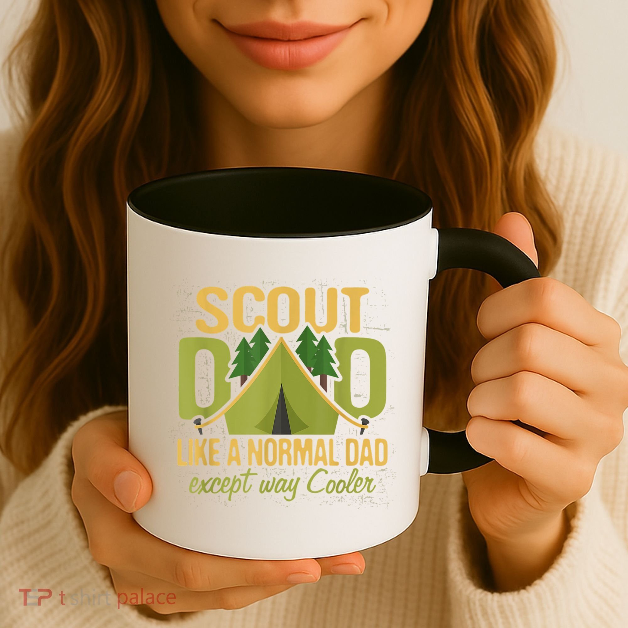 Scout Dad Cub Leader Camping Scouting Troop Gift Coffee Mug