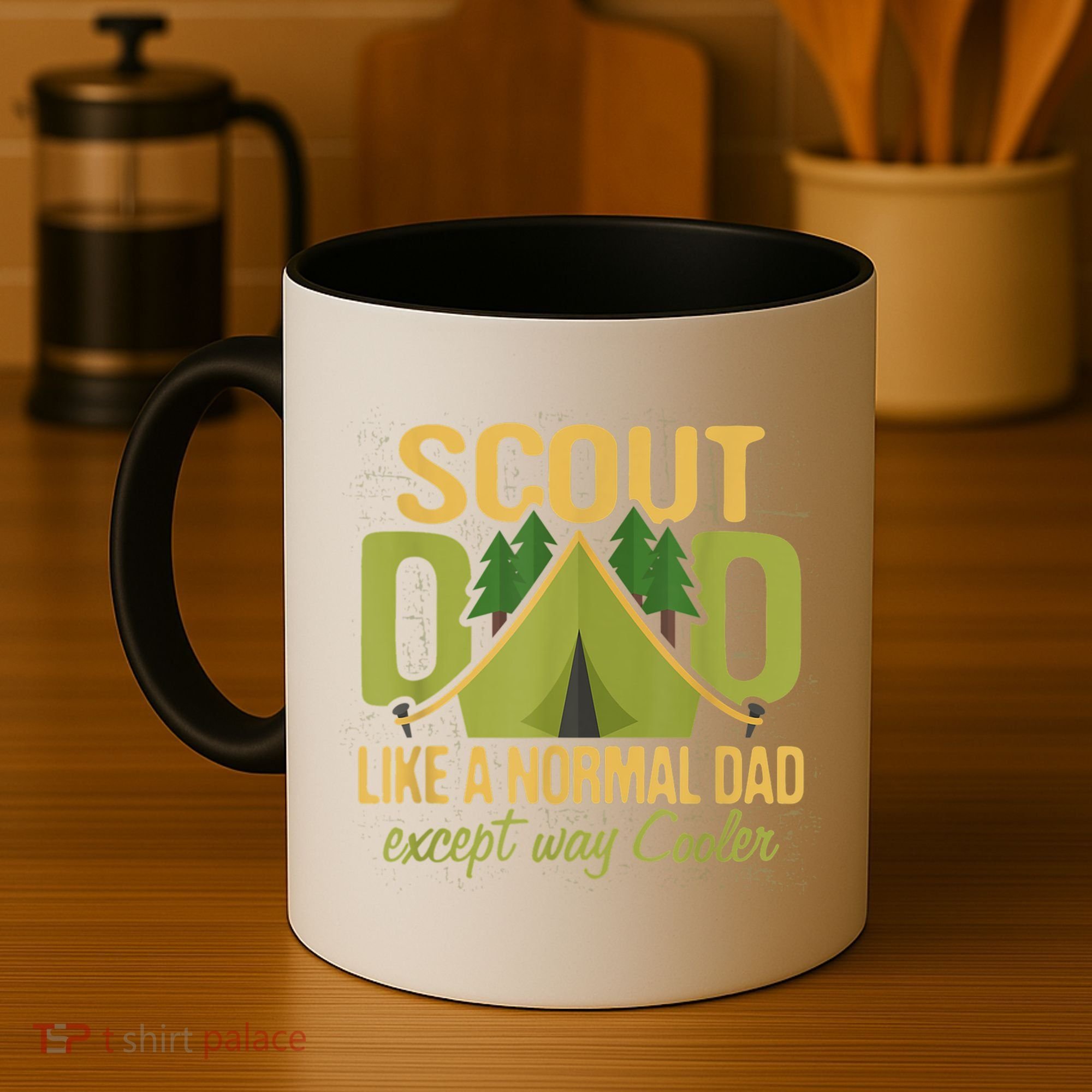 Scout Dad Cub Leader Camping Scouting Troop Gift Coffee Mug