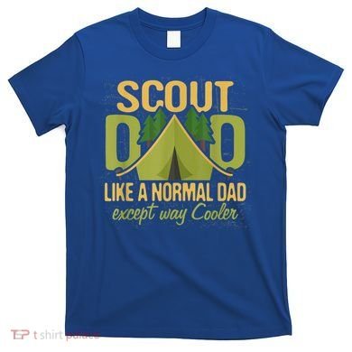 Scout Dad Cub Leader Camping Scouting Troop Gift T-Shirt