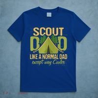 Scout Dad Cub Leader Camping Scouting Troop Gift T-Shirt thumb 5