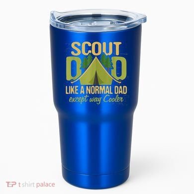 Scout Dad Cub Leader Camping Scouting Troop Gift Tumbler