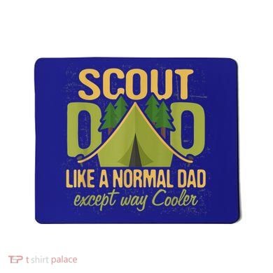 Scout Dad Cub Leader Camping Scouting Troop Gift Mousepad